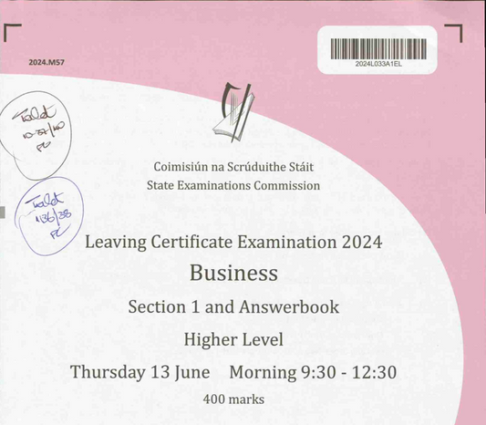 Business Paper LC 2024 (Grade 100%)