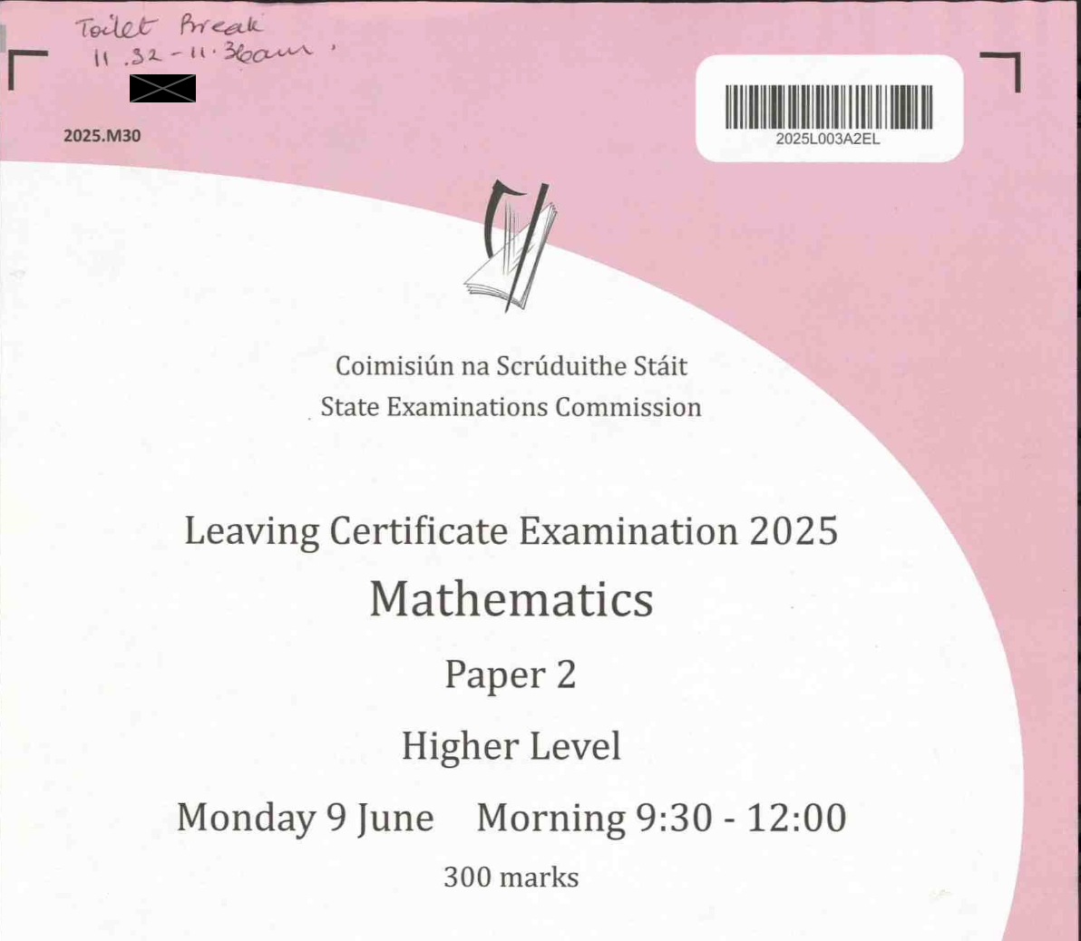 2025 Maths Bundle (H1, H1, H3)